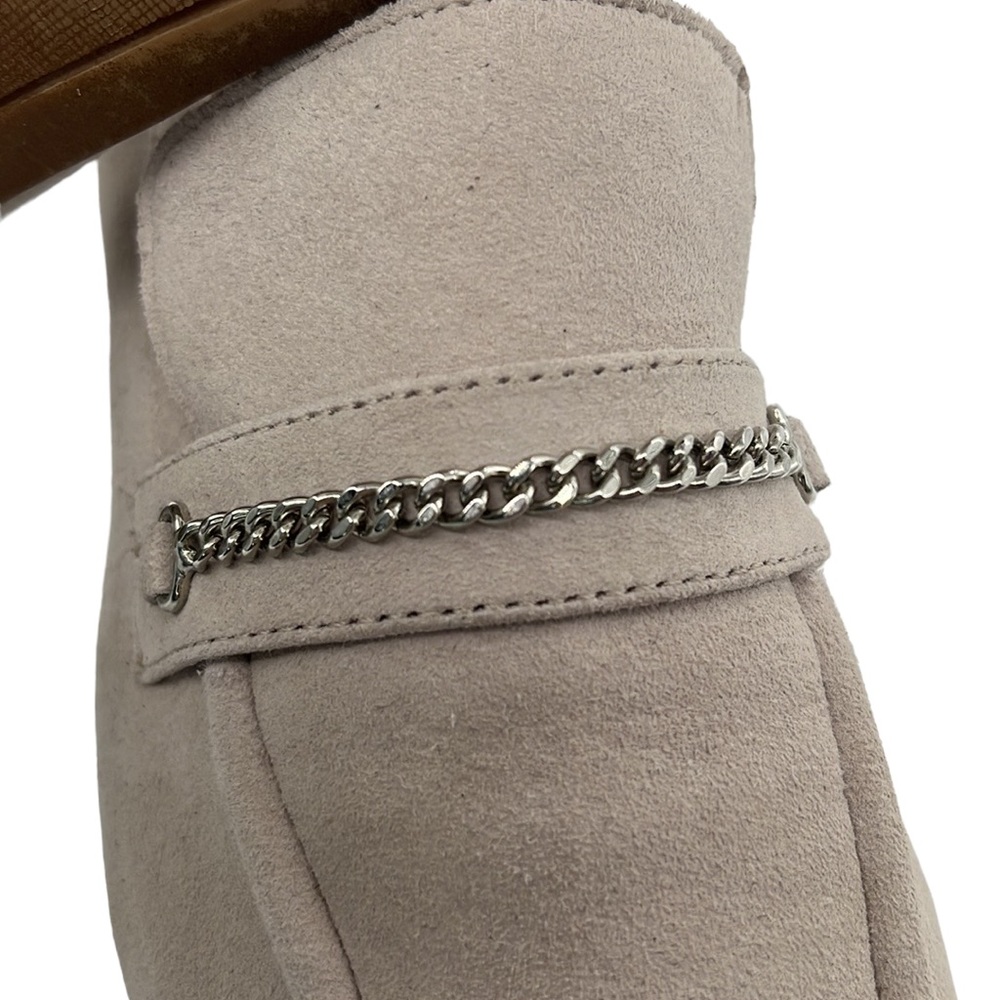 Franco Starto Damia Cream Suede Loafers - Picture 4 of 7